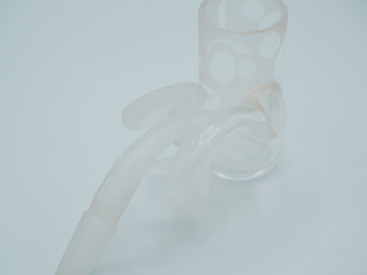 LAHighLife Quartz Sandblasted Clear Flat-Bottom