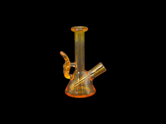 Taco Dabs Orange Mini Leaf Beaker