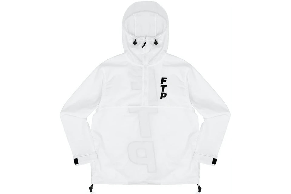 FTP White Vertical Logo Anorak (Large)