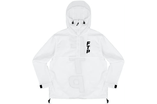 FTP White Vertical Logo Anorak (Large)