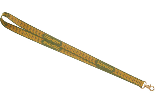 Supreme Olive Cuban Link Lanyard