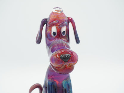 Rush Glass Purple Amber Dog