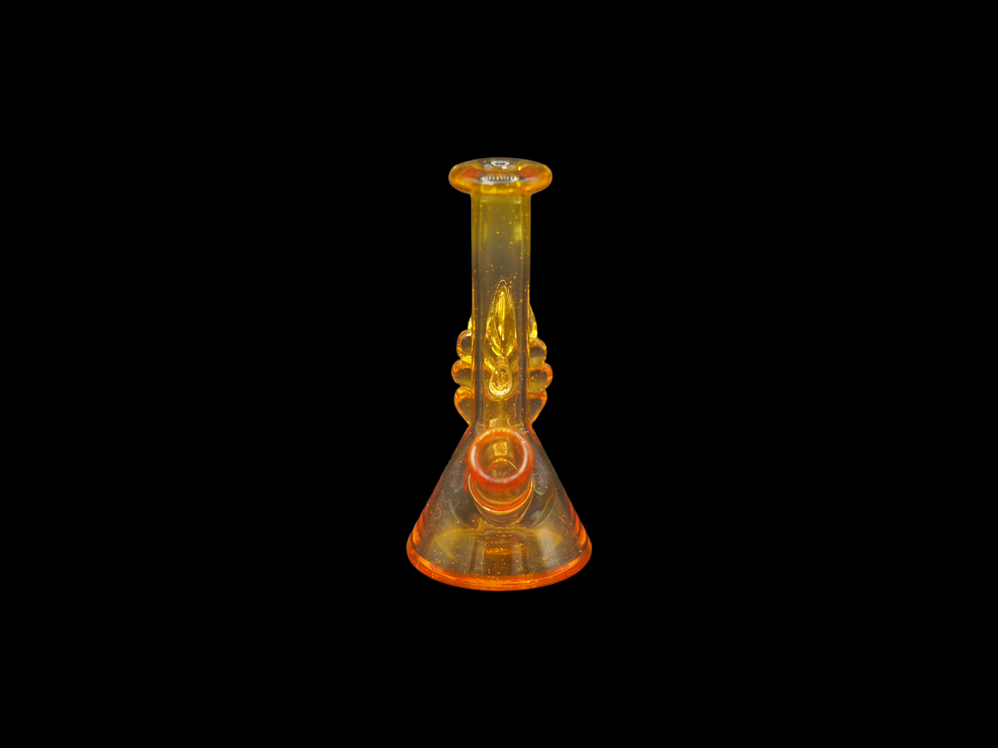 Taco Dabs Orange Mini Leaf Beaker