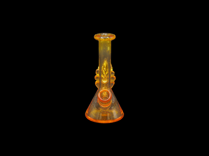 Taco Dabs Orange Mini Leaf Beaker